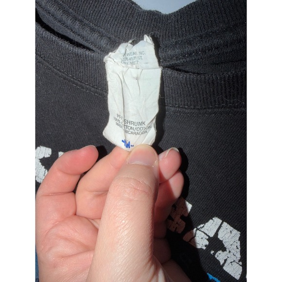 Nickelback Dark Horse Tour 2009 Band T Shirt Black Anvil Size Medium - Picture 9 of 9